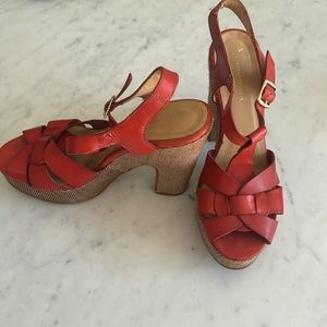 Anthropologie platform would heal, size 42